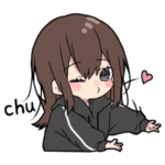 黒 パーカーちゃん②