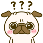 パグちゃん♡リアクション