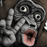 ゴリラ・ゴリラ（うざ顔）