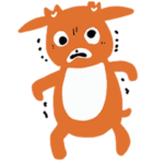 ならっきーのうごくスタンプ