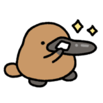 動く！ゆるいカモノハシ