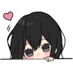 黒 パーカーちゃん④