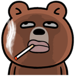 Bear with cod lips 2