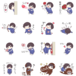 動く寒中見舞いと節分とバレンタインデー