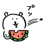 自分ツッコミくま 夏