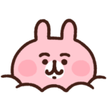 写真に貼れる！カナヘイのピスケ&うさぎ