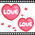 LOVE LOVE ハートスタンプ