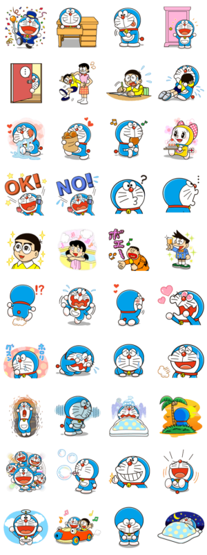 ドラえもん Line無料スタンプ 隠しスタンプ 人気スタンプまとめサイト スタンプバンク