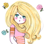 水森亜土 飛び出す！ポップアップスタンプ