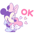 ミニーマウス（ガーリーパステル♪）