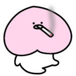 動くシュールなミニ桃③