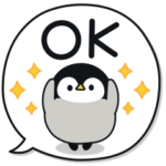 うごく♪心くばりペンギン ふきだしver.