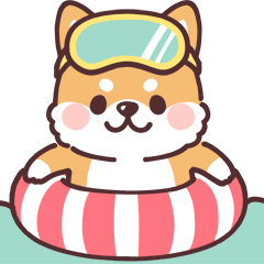 ころころ柴犬6 夏 Line無料スタンプ 隠しスタンプ 人気スタンプまとめサイト スタンプバンク