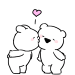 すこぶる動くちびウサギ&クマ sweet love