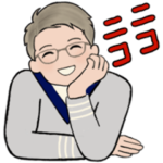 男性に使って欲しいスタンプ ☆ シニア世代