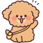 ふわふわもこもこトイプードル3