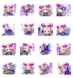 モンストpick Up ルシファーvol 1 Line無料スタンプ 隠しスタンプ 人気スタンプまとめサイト スタンプバンク