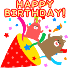 動く お祝い 誕生日おめでとう キラキラ Line無料スタンプ 隠しスタンプ 人気スタンプ クチコミサイト スタンプバンク