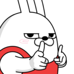 動く 擦れうさぎ22