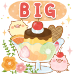 BIGなスイーツ★大人かわいい子ブタ