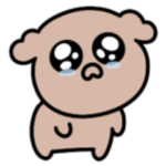 シュールなミニトイプードル