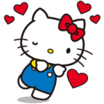 ハローキティ アニメスタンプ