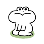 むちむちのカエル