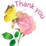 永田萠 花と妖精のスタンプ