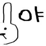 ハングル話したがり韓国語うさぎ