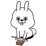 まばたきしすぎうさぎ2