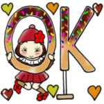 ひま子ちゃん388大人女子秋冬日常スタンプ