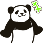 飛び出す！いつでも使えるモーレツパンダ