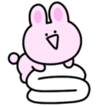 シュールなミニうさぎ