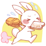 ちょっぴり敬語なゆるうさぎ。