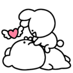 動くシュールなミニうさぎ&くま