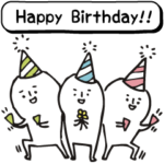 誕生日スタンプ２