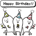 お誕生日スタンプ特集 全136件 Line無料スタンプ 隠しスタンプ 人気スタンプ クチコミサイト スタンプバンク