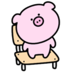 シュールなミニぶた