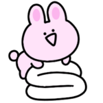 動くミニうさぎ