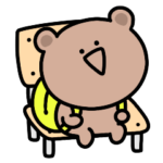 シュールなミニくま