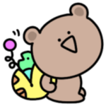 シュールなミニくま