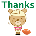 ラグビーくまさん 英語版
