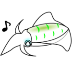 アオリイカお魚スタンプ