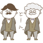 かわいいおじさんたち。