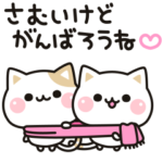 気づかいのできるネコ♪ 動く冬編