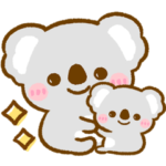 まいにちカラフル♡ふわふわコアラ