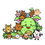 正月 干支 年賀 挨拶 動物 3