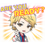 手越祐也オフィシャルスタンプ　第一弾