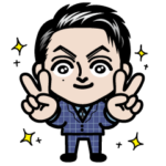 働くCOOLな男性のスタンプ