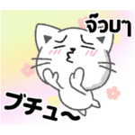 タイ語と日本語で好きな女性にアピール